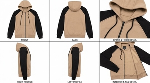 Sweat à capuche décontracté pour homme, en polyester, imprimé, design personnalisé, confortable, léger, vêtements de sport, entraînement en salle de sport - Product Image 4
