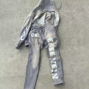 Survêtements en coton personnalisés pour hommes avec logo, respirants, vêtements pour hommes à prix avantageux, survêtements les plus vendus pour l'hiver - Product Image 4