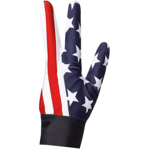 Guantes Deportivos Unisex con Estampado de Bandera Americana, Medios Dedos, para Mano Derecha, Sublimación, Poliéster, para Todas las Estaciones - Product Image 3