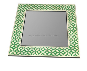 กรอบรูปฝังกระดูกแกะสลักด้วยมือจากอินเดีย คุณภาพดีเยี่ยม ดีไซน์ไม่ซ้ำใคร เป็นมิตรต่อสิ่งแวดล้อม เหมาะสำหรับตกแต่งบ้าน โต๊ะอาหาร สไตล์คลาสสิก โมเดิร์น วินเทจ - Product Image 3