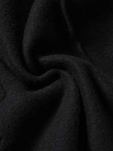 Black Red College Baseball Hooded Quilted <b>Jacket</b> Unisex Warm 100% Cotton Varsity Style Outerwear Zipper Front Breathable - Product Image 5