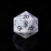 Dés de jeu D&D en pierres précieuses résistantes à l'usure et aux rayures, ensemble de 7 pièces, cubes de jeu polyédriques écologiques pour jeux de société de bureau