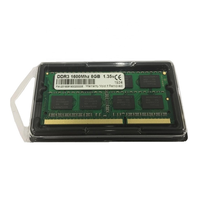 Taiwan Online 100% Tested Original Chips Ram Ddr3 8gb Laptop