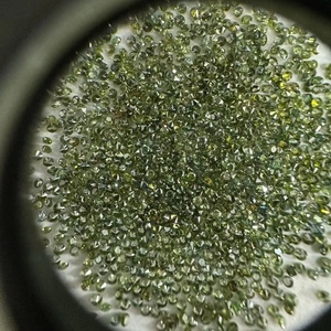 1mm 2mm 3mm Naturel Clair Jaune Citron Fancy Loose Diamond Round Brilliant Cut Fancy Color Diamonds for Jewelry Making Ring - Product Image 2