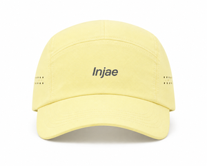 Gorra de 5 Paneles de Nailon Impermeable al Por Mayor, con Logotipo Bordado Personalizado, Ventilaciones Laterales Perforadas, para Deportes al Aire Libre y Running, de Alta Calidad - Product Image 1
