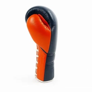 Lace <b>Up</b> Cowhide Leather Sparring Boxing <b>Gloves</b> All Sizes Custom Logo Embroidery OEM Bulk Supplier - Product Image 6
