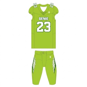 Uniforme de Fútbol Americano Personalizado, Ropa Deportiva de Equipo con Jersey y Pantalones de Poliéster Transpirable para Entrenamiento Diario y Campeonato - Product Image 6