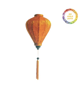 Linterna de seda vietnamita decorativa, hecha a mano, de tela, con luz, para bodas románticas, eventos, hogar, restaurante, hotel, decoración ambiental. - Product Image 6