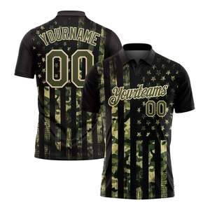 Camiseta Deportiva de Manga Corta Sublimada con Diseño Personalizado al por Mayor, Transpirable, de Secado Rápido, Tejido de Poliéster Elástico para Camiseta - Product Image 3