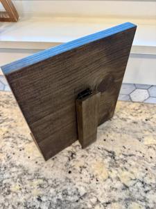 Support de livre de cuisine personnalisé en bois, porte-recettes, cadeau pour la fête des mères, cadeau pour les amoureux des livres, décoration de la maison, Saint-Valentin - Product Image 2