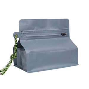 Bolsa de Polietileno de Grado Alimenticio con Cierre Lateral y Válvula Unidireccional para Té/Café, Impresión Personalizada, 250g/500g - Product Image 3