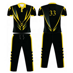 Tenue de cricket professionnelle, vêtements de sport pour équipe, maillot et pantalon de cricket assortis, tissu haute performance anti-humidité - Product Image 3