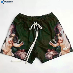 Pantalones Cortos Deportivos de Malla Atlética para Hombre y Mujer, Ligeros, para Gimnasio, Correr, Entrenamiento, Impresión por Sublimación, Secado Rápido, Transpirables - Product Image 6