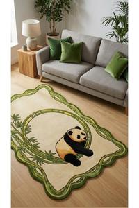 Anti-Slip Natural Ultra Soft High Pile Hand Tufted Wool Carpet Secure Backing Abstract Eco-Friendly for Home Commercial Use - Product Image 2