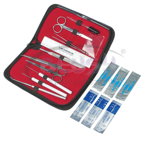 Kit completo de disección para laboratorios de biología y ciencias, herramientas de acero para fines educativos e investigativos de Blush Surgical - Product Image 1