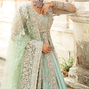 Nuevo Vestido de Encaje Bordado con Cuentas y Rayas Verticales de Diseño Sólido a la Moda, Vestido de Novia Francés a Precio Económico - Product Image 5