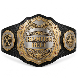 Ceintures de championnat OEM ODM personnalisées, prix d'usine, haute qualité, logo personnalisé, fabricant d'enseignes de récompense durables - Product Image 1