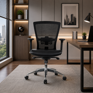 Best Seller Modern Executive Lift Chair Ergonomic Swivel Fabric <b>Power</b> Lift with Metal Base for Workplace - Product Image 1