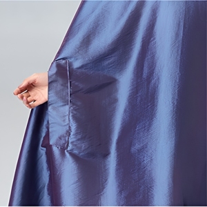 Nouvelle Cape de Barbier Jetable Iridescente Sur Mesure avec Poche Latérale, Imperméable, en Nylon/PVC – Vente Chaude - Product Image 5