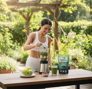 Espirulina en Polvo, Mezcla Vegetal Altamente Nutritiva, Superalimento para el Bienestar, Fabricante, Empaque Personalizado, Suministro a Granel, Venta Global - Product Image 2