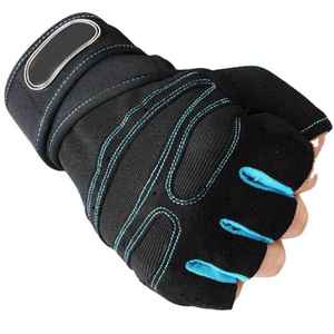 Top High Quality Breathable Half-Finger Workout Cycling <b>Gloves</b> Customized Sports Fingerless <b>Gloves</b> - Product Image 6
