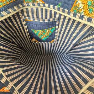 Sac fourre-tout d'été matelassé 100 % coton robuste et écologique, réutilisable, capacité 10 kg, avec fermeture éclair, sac à bandoulière élégant pour le shopping - Product Image 6