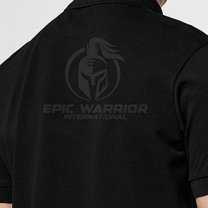 Camisetas Polo Bordadas de Color Sólido Fabricadas en Pakistán para Hombre, Camisetas Polo Bordadas Casuales con Logotipo Impreso Personalizado - Product Image 4