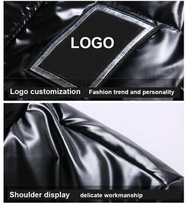 Chaqueta de invierno impermeable para hombre de moda 2021 de Punchin Sports Canvas Puffer Coat - Product Image 5