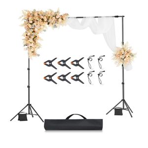 Kit Accessori per Studio Fotografico Portatile Regolabile 8,5 X 10 ft, Supporto per Sfondo Resistente con 2 Treppiedi - Product Image 3