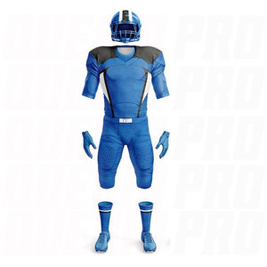 Uniforme de football américain de qualité supérieure imprimé par sublimation pour adultes, respirant, sans manches, taille plus, maillot de football personnalisé - Product Image 6