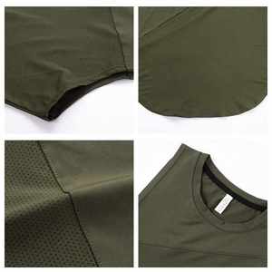 Débardeur Homme Haute Qualité, Meilleure Vente, Séchage Rapide, Respirant, 100% Coton, Uni, Décontracté, Effet Sculptant, Lavé - Product Image 6