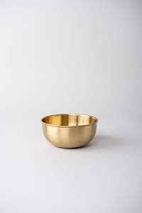 Luxury <b>Silver</b> Decorative <b>Bowl</b> with Unique Wooden Feet Elegant Home Decor Centerpiece for Living Room Kitchen and Office Tabletop - Product Image 3