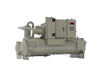 Évaporateur à film tombant immergé à haute capacité et longue durée de vie pour système CVC Trane Carrier, refroidisseur à vis refroidi par eau, avec moteur et coque tubulaire