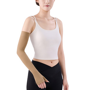 Women <b>Arm</b> Compression Sleeve Seamless Spandex Elastic Support Gloves for Daily Care <b>Massage</b> - Product Image 2