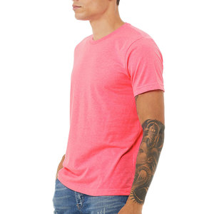 Camisetas Formales de Algodón para Hombre, Manga Corta, Cuello Redondo, Bordadas, Anti-Pilling, Corte Holgado - Product Image 4