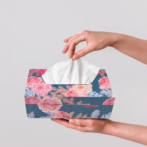 Wooden Tissue Holder With Printed for <b>Kitchen</b> Table Decoration Elegant Customised Print Design Tissue Box from India - Product Image 5