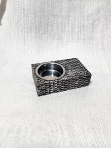 Quemador de incienso Bakhoor con revestimiento metálico de diseño recién llegado, quemador de incienso Mubkhar con revestimiento metálico MDF, Mubkhar metálico a precio de mayorista - Product Image 4
