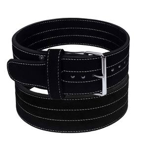 Ceinture de musculation en cuir 100% cuir 6 pouces, soutien dorsal durable, gants de fitness en cuir durables pour la sécurité - Product Image 6