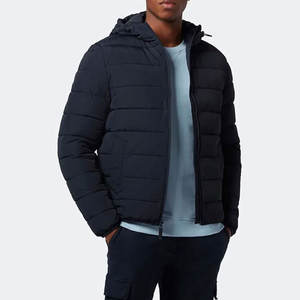 Chaqueta de Lona Acolchada de Invierno para Hombre, de Alta Calidad, con Logotipo Personalizado al por Mayor, con Posición para Logotipo Frontal, Transpirable y Resistente al Viento - Product Image 5