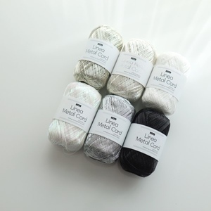 Fil métallique Linea Metal Cord, fil à crocheter brillant, fil polyéthylène brillant, 220-280m, épaisseur 1mm, pour tricot à la main, sacs, chapeaux, bricolage, pelote de 70g - Product Image 2