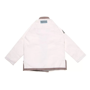 Kimono de Jiu-Jitsu Brésilien Blanc en Coton Tissé Perlé 450 GSM – Léger, Durable et Respirant pour l'Entraînement en Arts Martiaux - Product Image 2