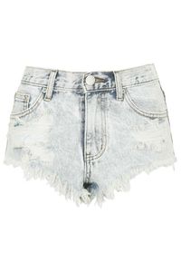 Shorts de Mezclilla para Mujer con Logotipo Personalizado, Estilo Vintage, Lavado Claro, Desgastados, con Dobladillo Deshilachado, Ropa Urbana de Verano de Alta Calidad - Product Image 2