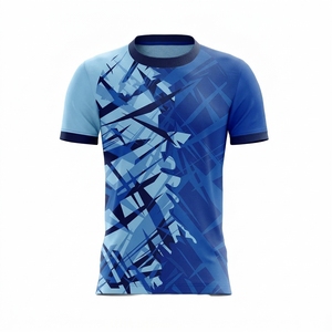 T-shirts et shorts de sport pour hommes, été, séchage rapide, anti-transpiration, respirants, pour fitness, football, course à pied, manches courtes - Product Image 3