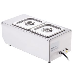 Macchina per Temperare il Cioccolato da 9 Libbre con 2 Serbatoi e Controllo della Temperatura 86-185°F, 800W, Scioglitore Elettrico in Acciaio Inox - Product Image 3