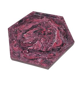 Bol Plat en Résine Polie Écologique et Durable Fait Main de Luxe, Couleur Personnalisée, Design Moderne et Antique, Compatible Lave-Vaisselle - Product Image 1