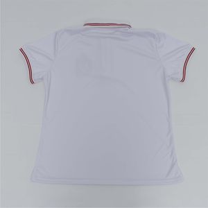 Camiseta Polo Blanca Lisa para Hombre, de Algodón, Manga Corta, Casual, Transpirable, Verano, Corte Clásico Minimalista, Camiseta de Golf, Camisetas Polo al por Mayor - Product Image 4