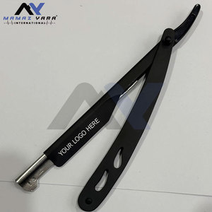 Navaja de Afeitar Recta/Navaja de Barbero con Hoja Expuesta para Depilación, Afeitado Facial y Corporal de Alta Calidad - Product Image 3