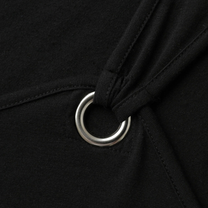 Camiseta sin Mangas Negra para Mujer, Talla Grande, Corte Ajustado, Diseño Personalizado Directo de Fábrica, ODM, Poliéster/Algodón, Venta al Por Mayor - Product Image 3