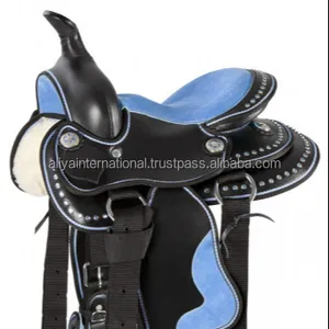 Synthetic western saddle with TACK seat.