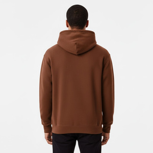 Mens Winter Hoodie With <b>Thick</b> <b>Fleece</b> Lining And Kangaroo Pocket For Warm And Comfortable Daily Wear - Product Image 4